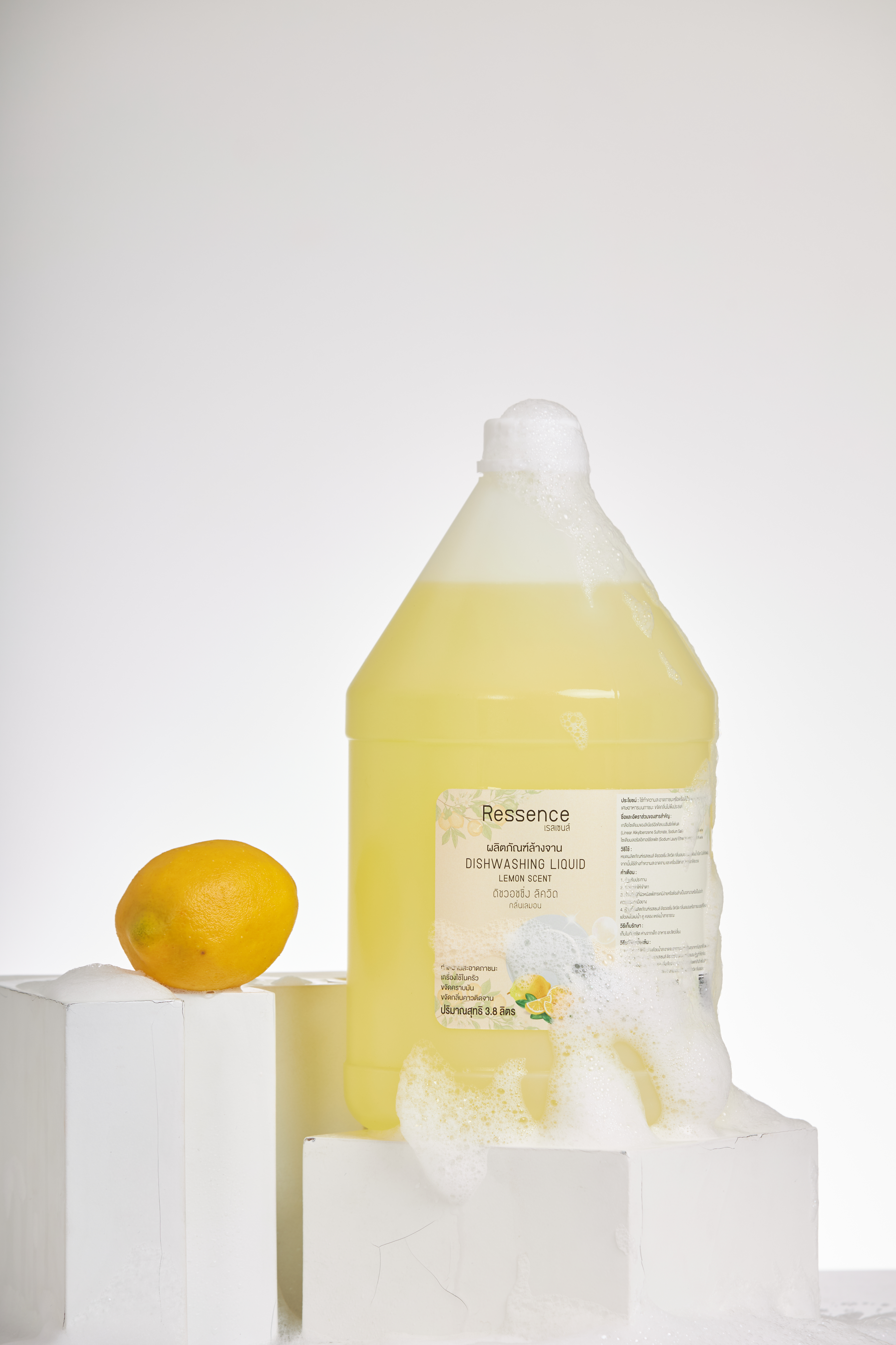 RESSENCE DISHWASHING LIQUID LEMON SCENT 3.8 L