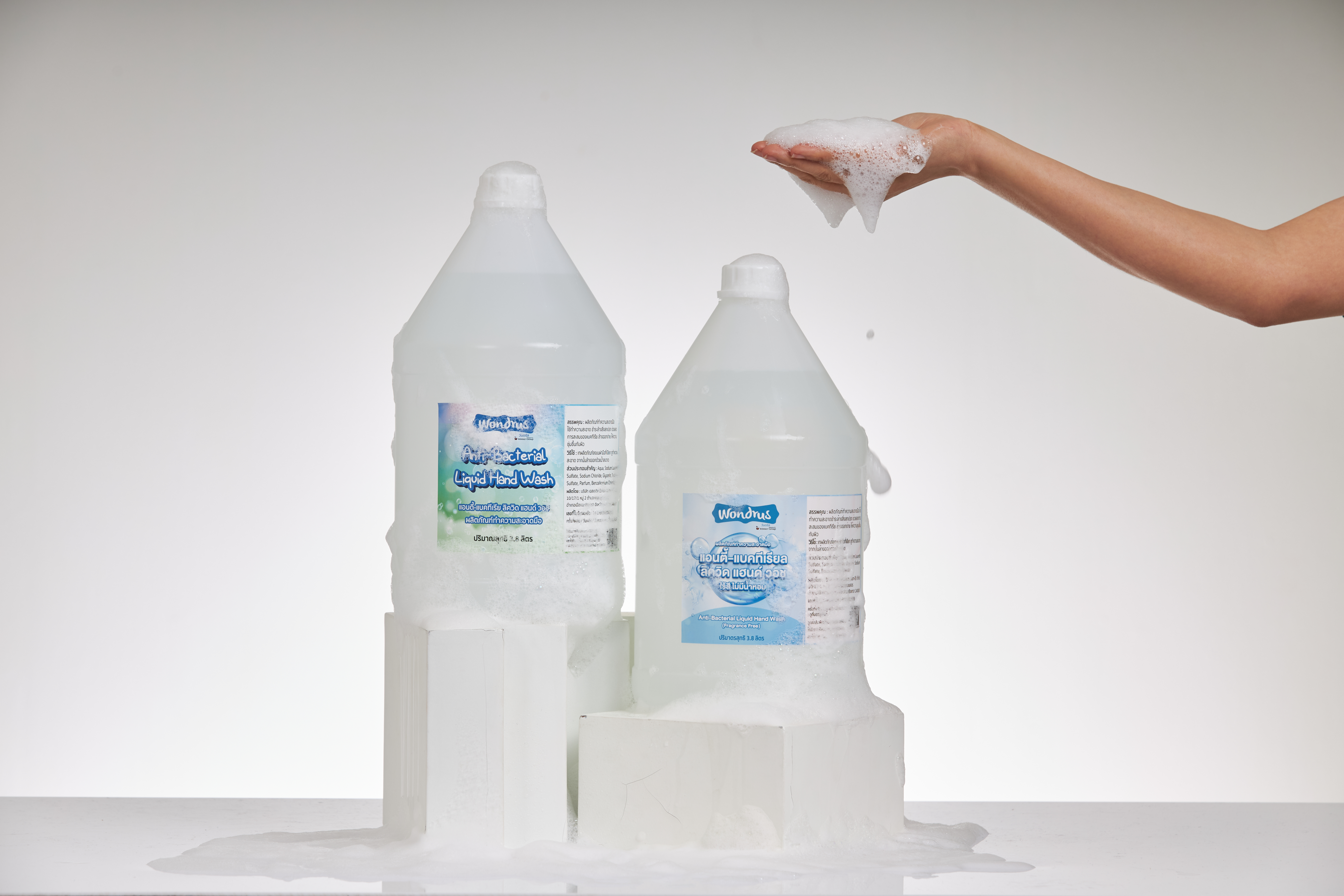 WONDRUS ANTI-BACTERIAL LIQUID HAND WASH 3.8 L