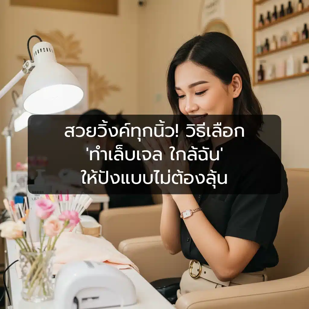 ทําเล็บเจล ใกล้ฉัน