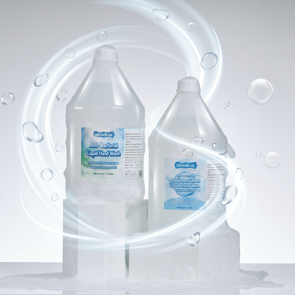 WONDRUS  ANTI-BACTERIAL LIQUID HAND WASH